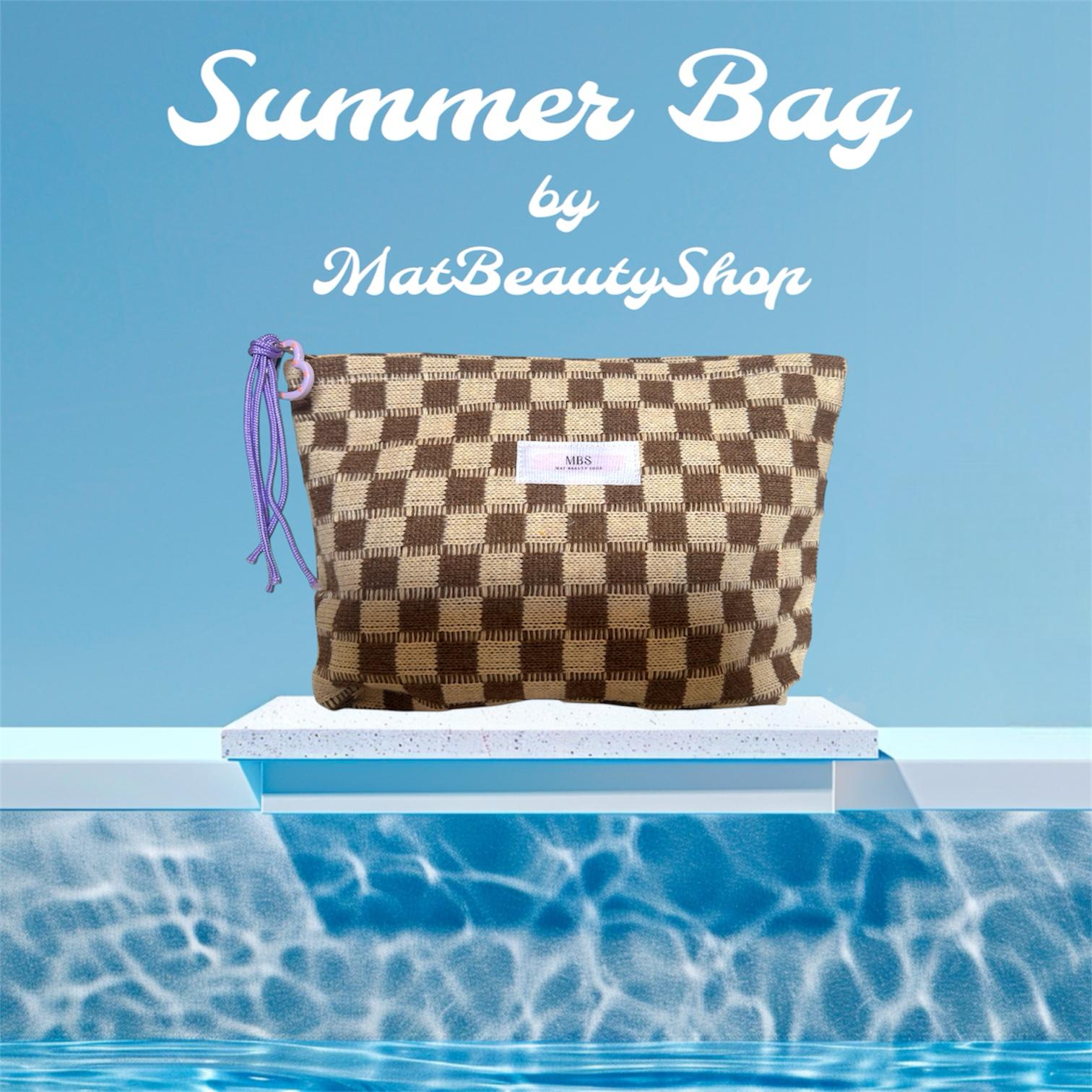 POCHETTE 'PALOMA' MARRONE by MatBeautyShop