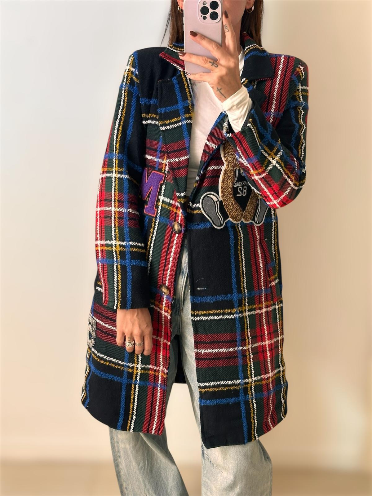 CAPPOTTO TARTAN ✨CONSEGNA 24/48h✨