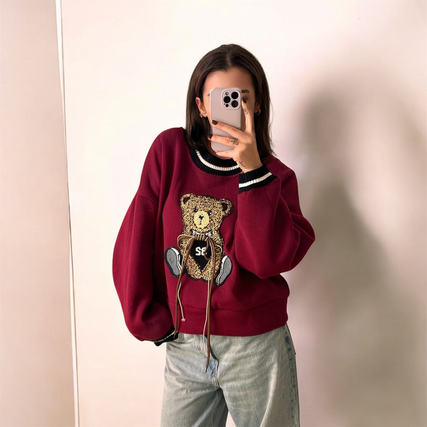 TEDDY BEAR SWEATSHIRT✨24/48h DELIVERY✨