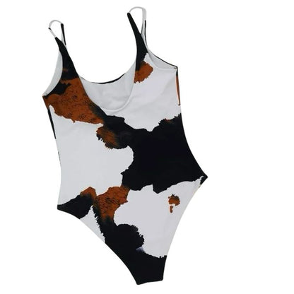 COSTUME INTERO STAMPA MUCCA