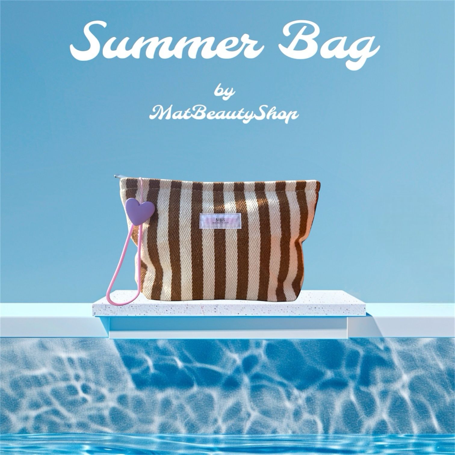 POCHETTE 'TERESA' MARRONE by MatBeautyShop