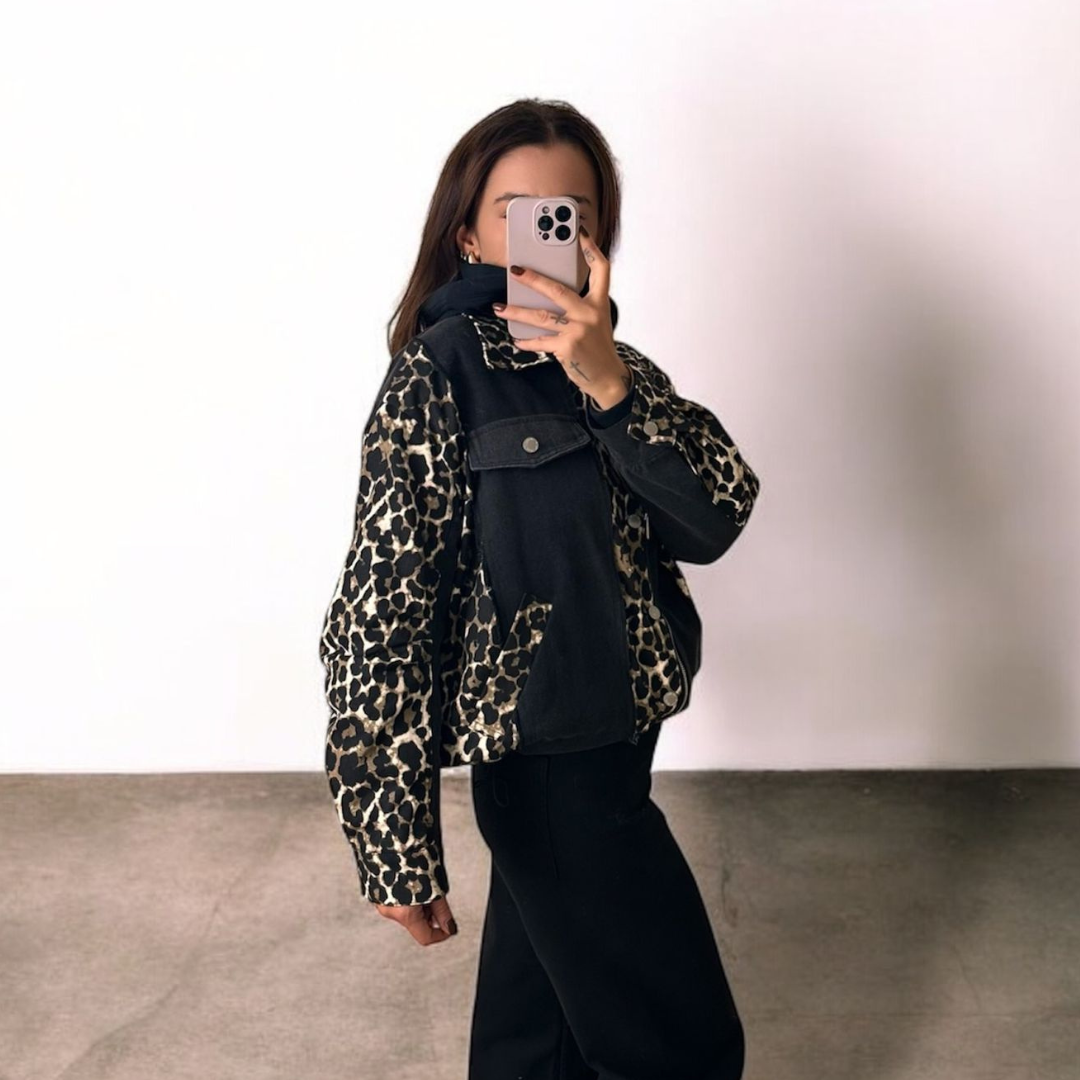 DENIM JACKET WITH PRINT✨DELIVERY 24/48h✨