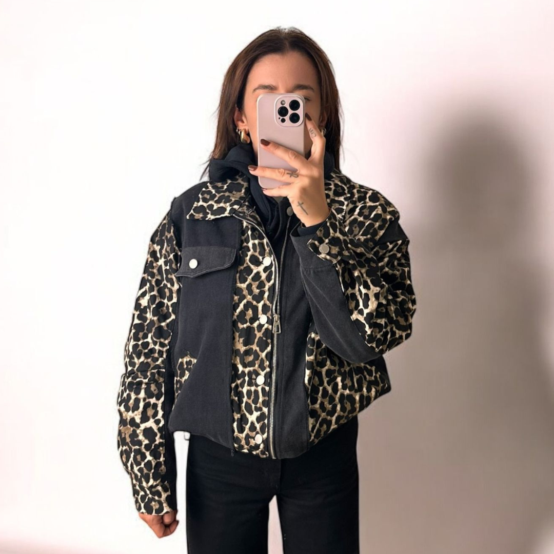 DENIM JACKET WITH PRINT✨DELIVERY 24/48h✨