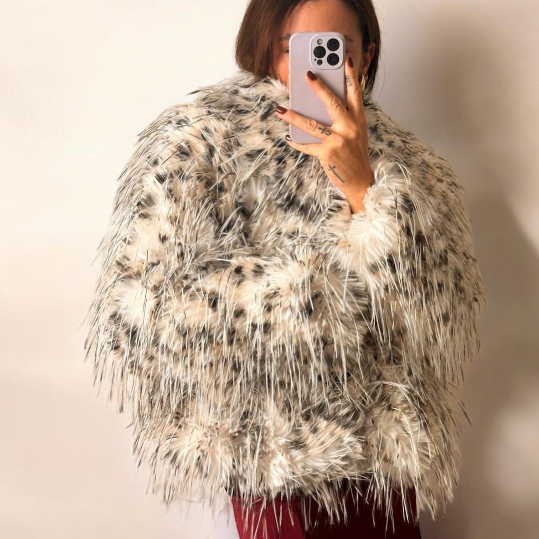 SPOTTED ECO-FUR✨24/48h DELIVERY✨