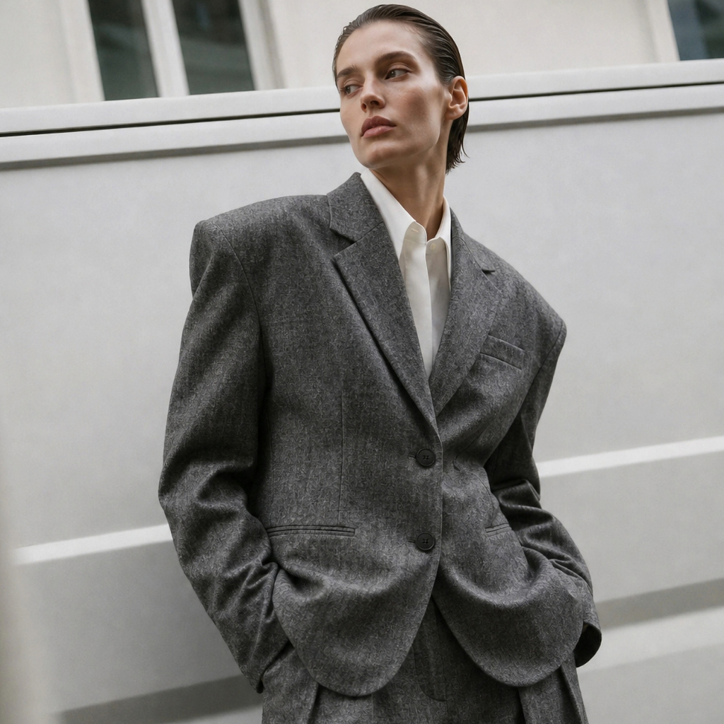 BLAZER MISTO LANA by Lumina