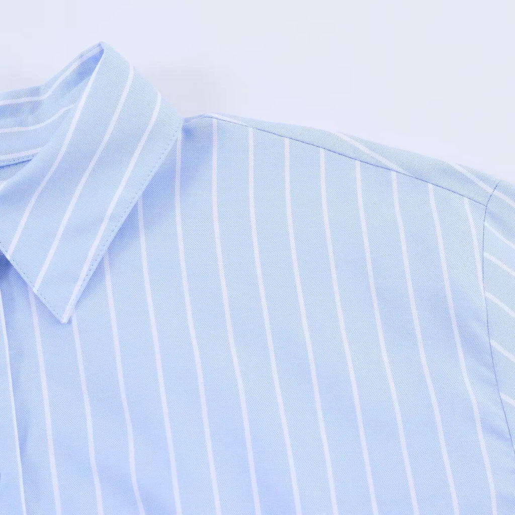 CAMICIA A RIGHE MANICHE BALLOON