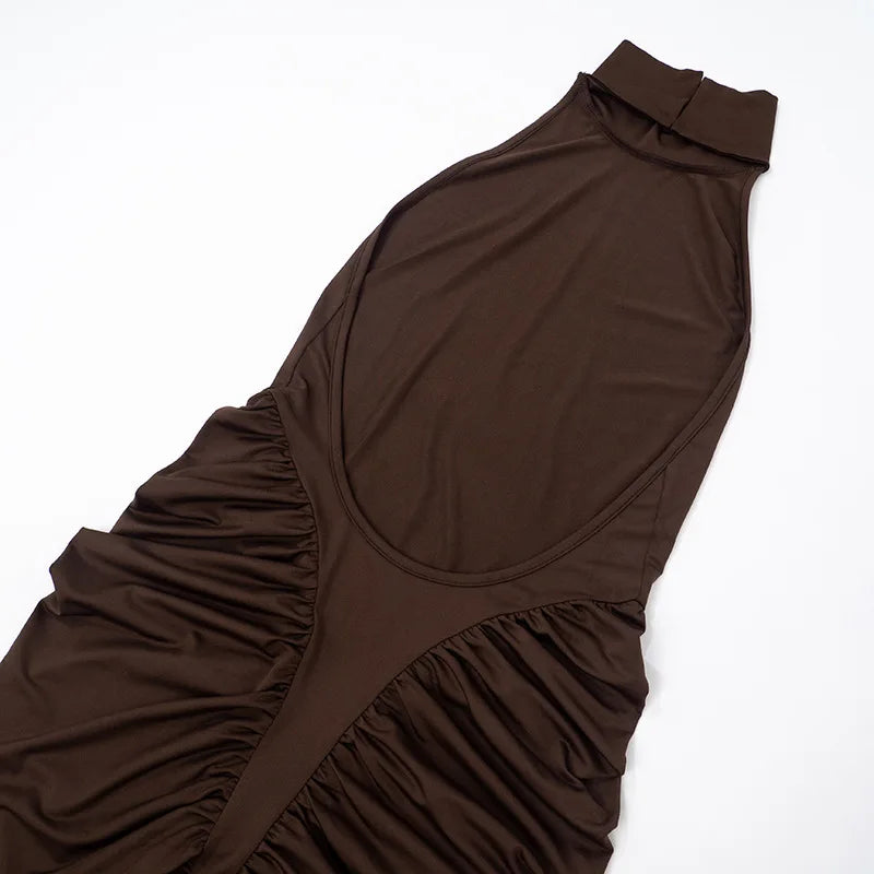 VESTITO DRAPPEGGIATO ELEGANTE