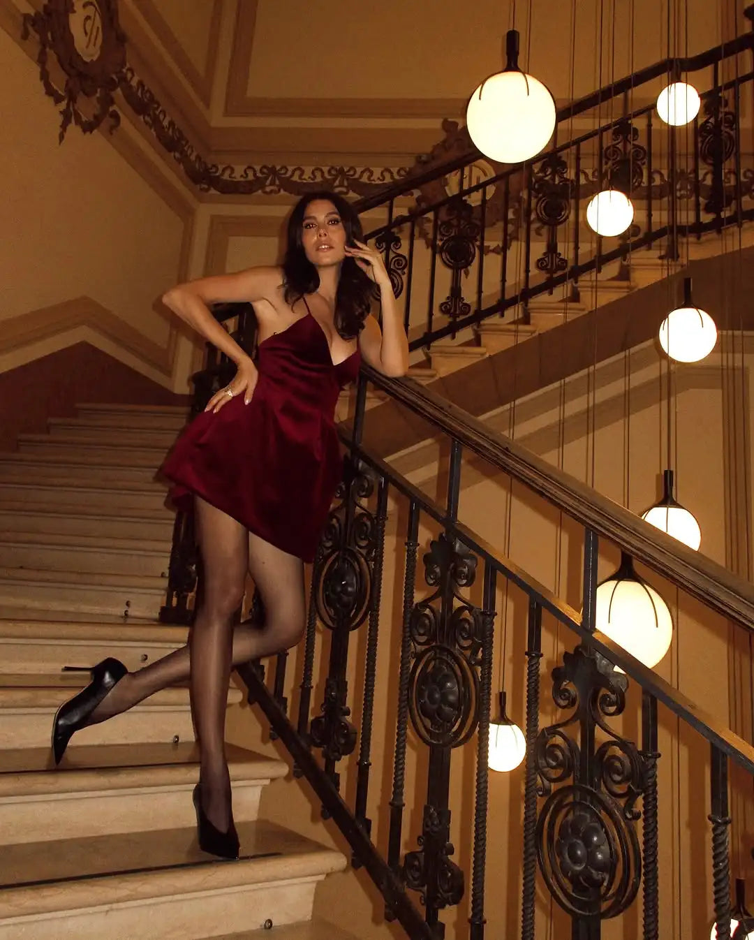 MINI ABITO IN VELLUTO