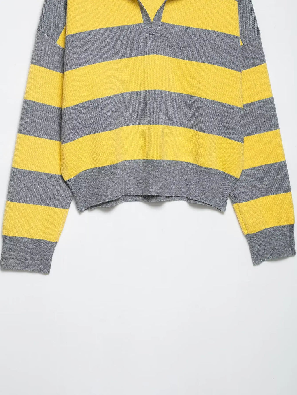 POLO MANICHE LUNGHE A RIGHE