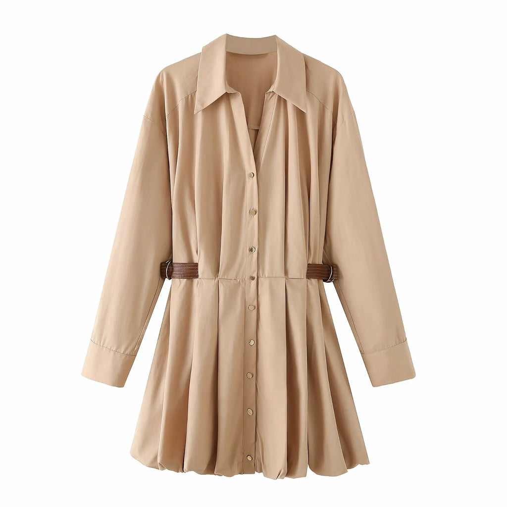 VESTITO CORTO A PALLONCINO