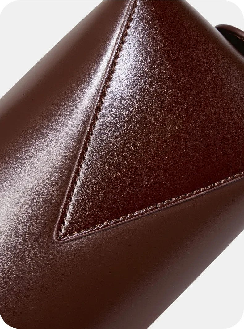 BORSA BAGUETTE IN VERA PELLE