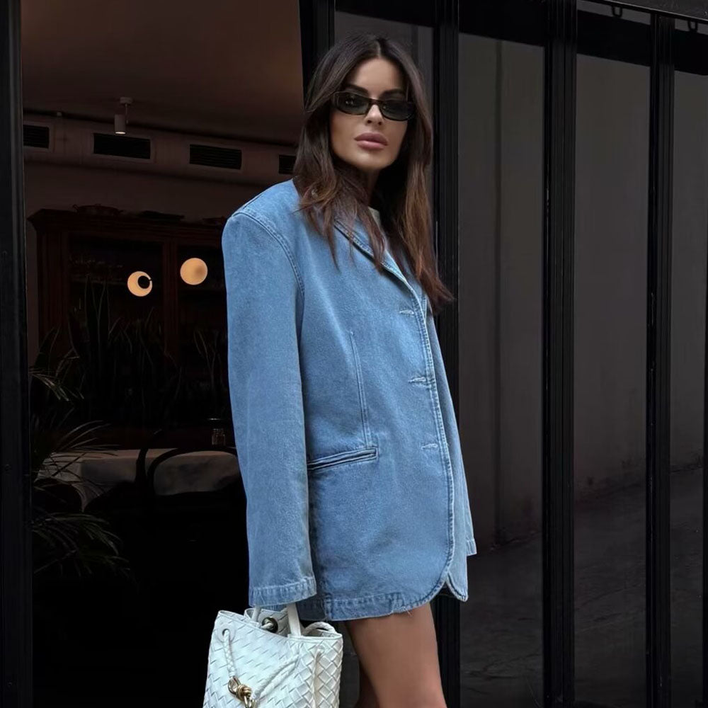 BLAZER IN DENIM