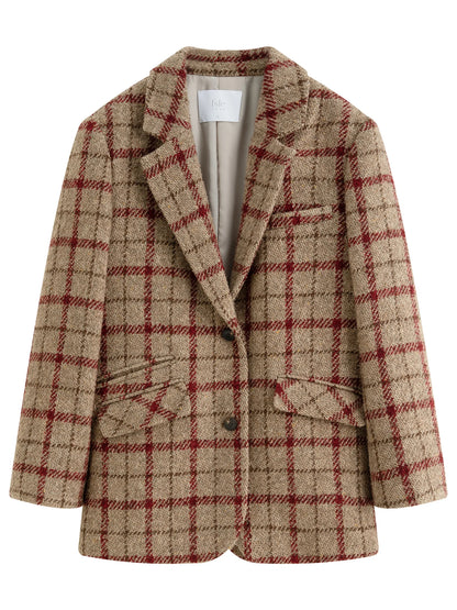 BLAZER COAT IN LANA