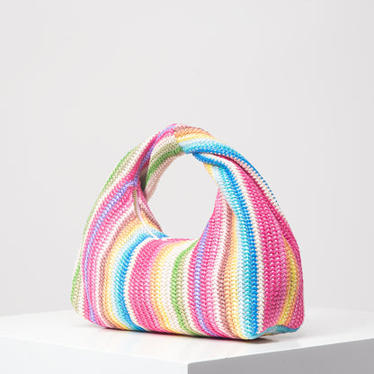 BORSA A MANO MULTICOLOR