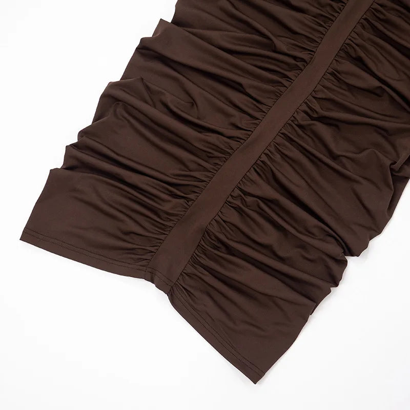 VESTITO DRAPPEGGIATO ELEGANTE