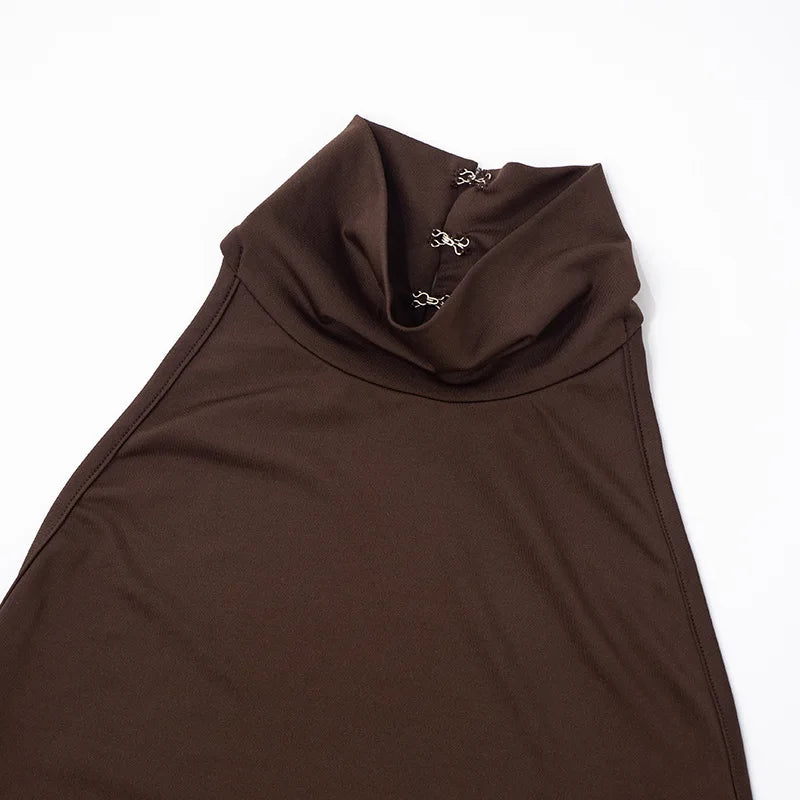 VESTITO DRAPPEGGIATO ELEGANTE