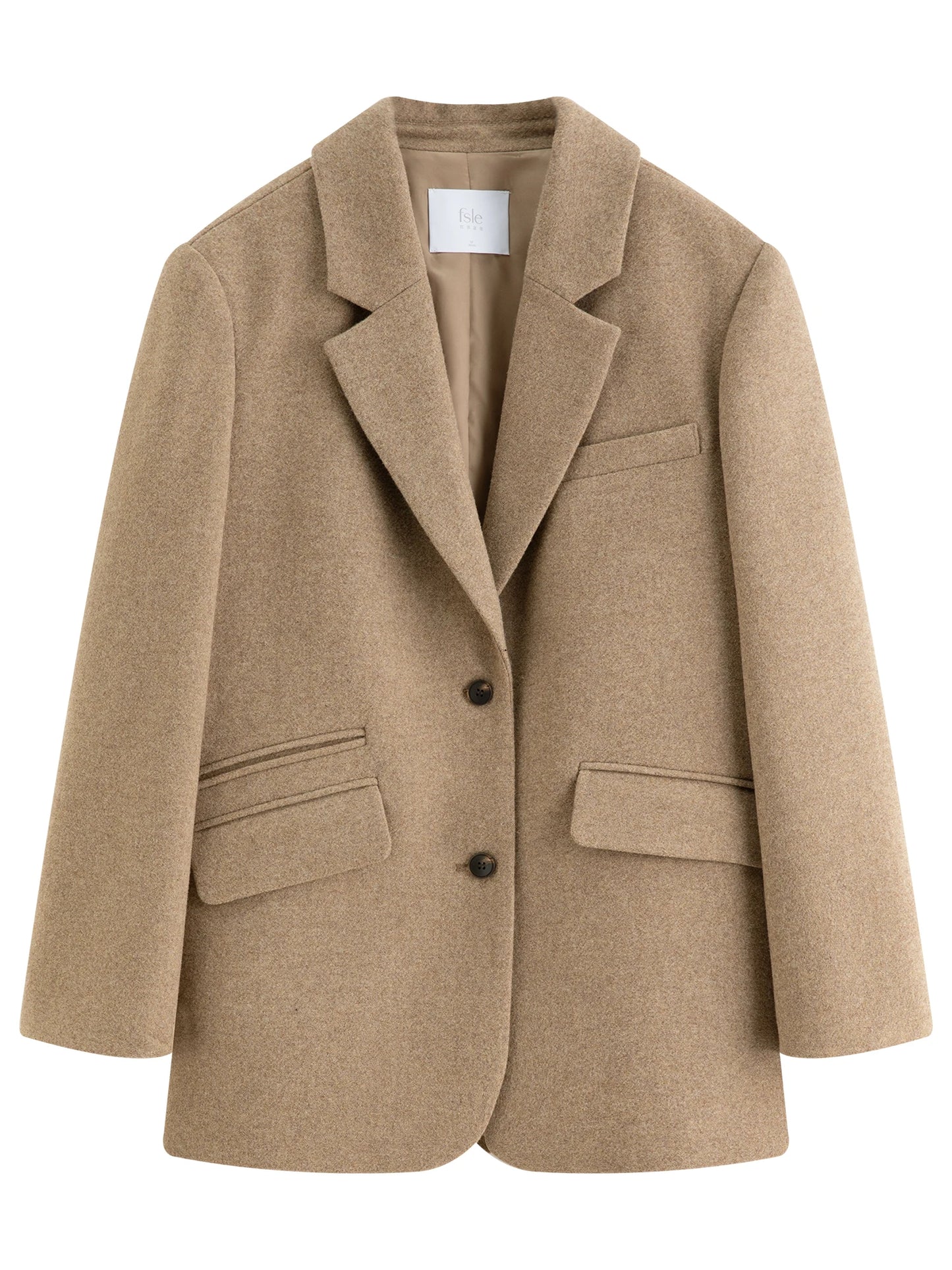 BLAZER COAT IN LANA