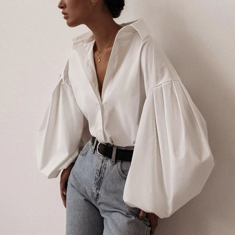 CAMICIA MANICHE VOLUMINOSE