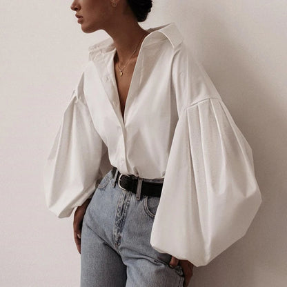 CAMICIA MANICHE VOLUMINOSE