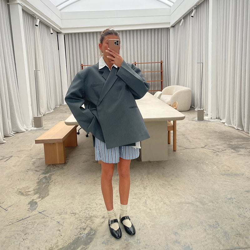 BLAZER OVER ASIMMETRICO