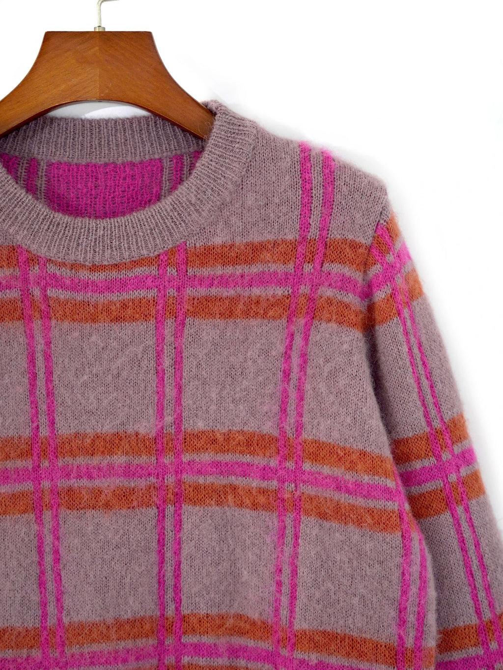MAGLIONE LAVORATO A MAGLIA