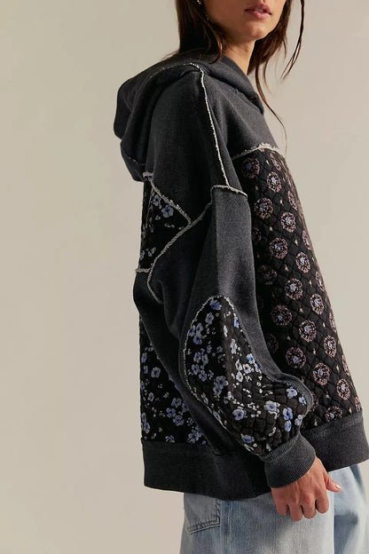 MAXI FELPA COMBINATA PATCHWORK