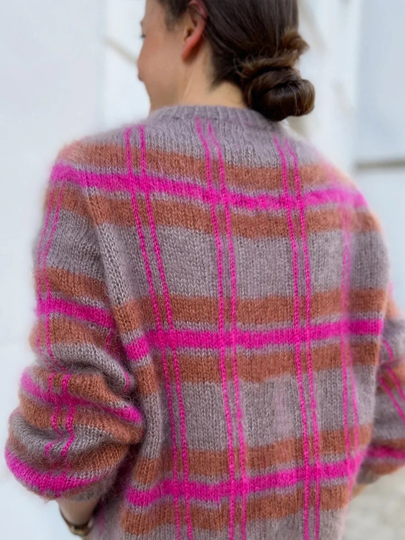 MAGLIONE LAVORATO A MAGLIA