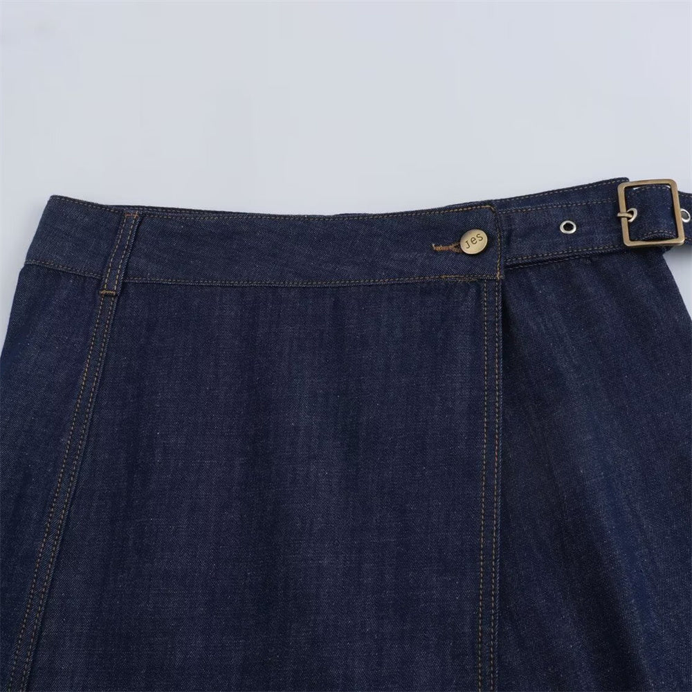 GONNA LUNGA IN DENIM