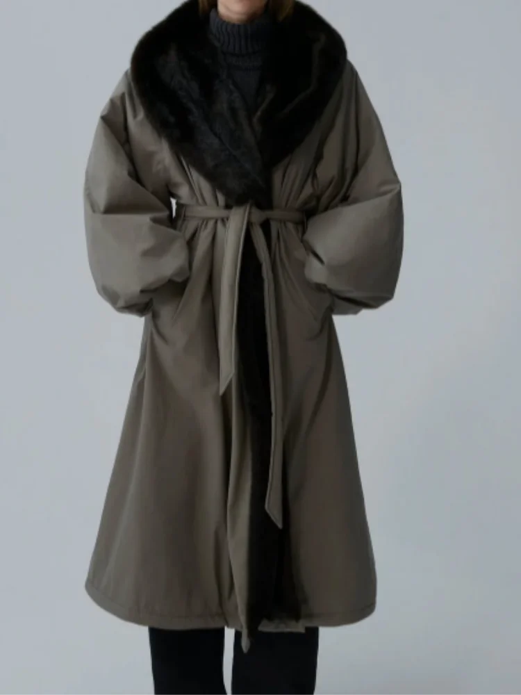 IMPERMEABILE CON INTERNO IN PELLICCIA