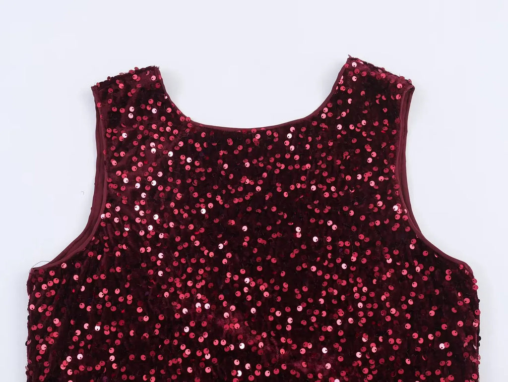 TOP PAILLETTES
