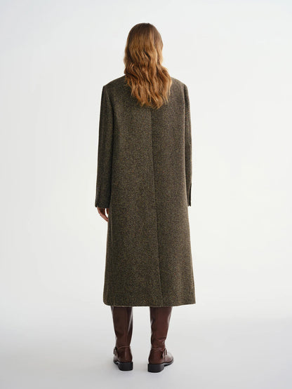 CAPPOTTO LUNGO IN TWEED