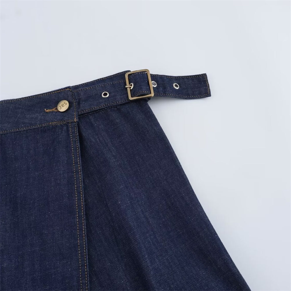 GONNA LUNGA IN DENIM