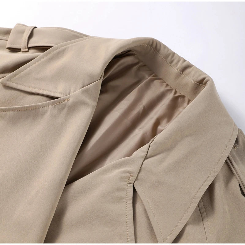 TRENCH CORTO OVERSIZE