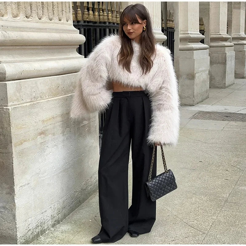 MANTELLA IN ECOPELLICCIA