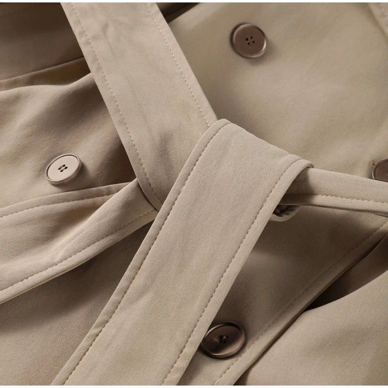 TRENCH CORTO OVERSIZE