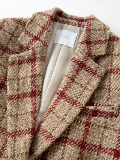 BLAZER COAT IN LANA