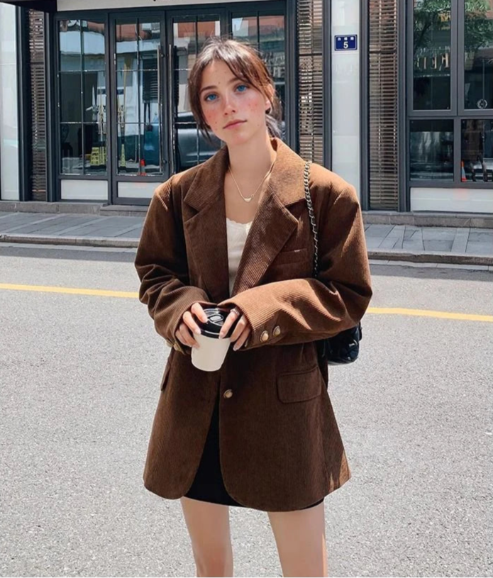 BLAZER IN VELLUTO