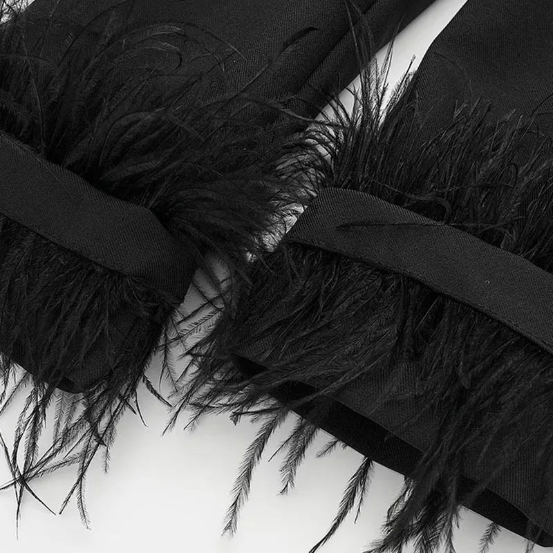 BLAZER ELEGANTE CON PIUME