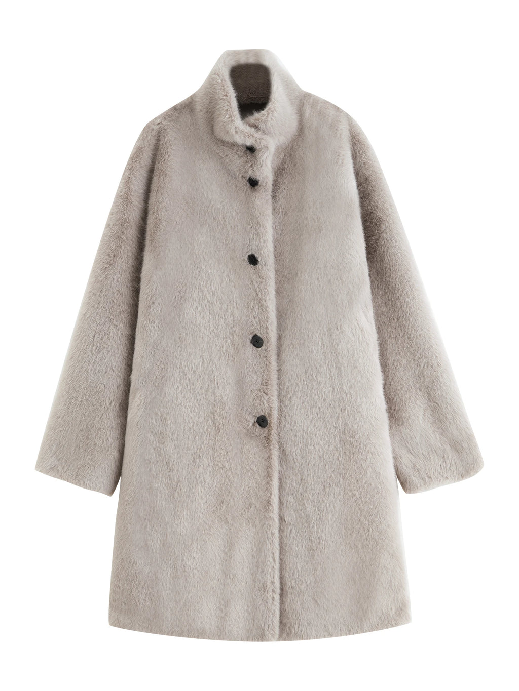 CAPPOTTO IN ECOPELLICCIA