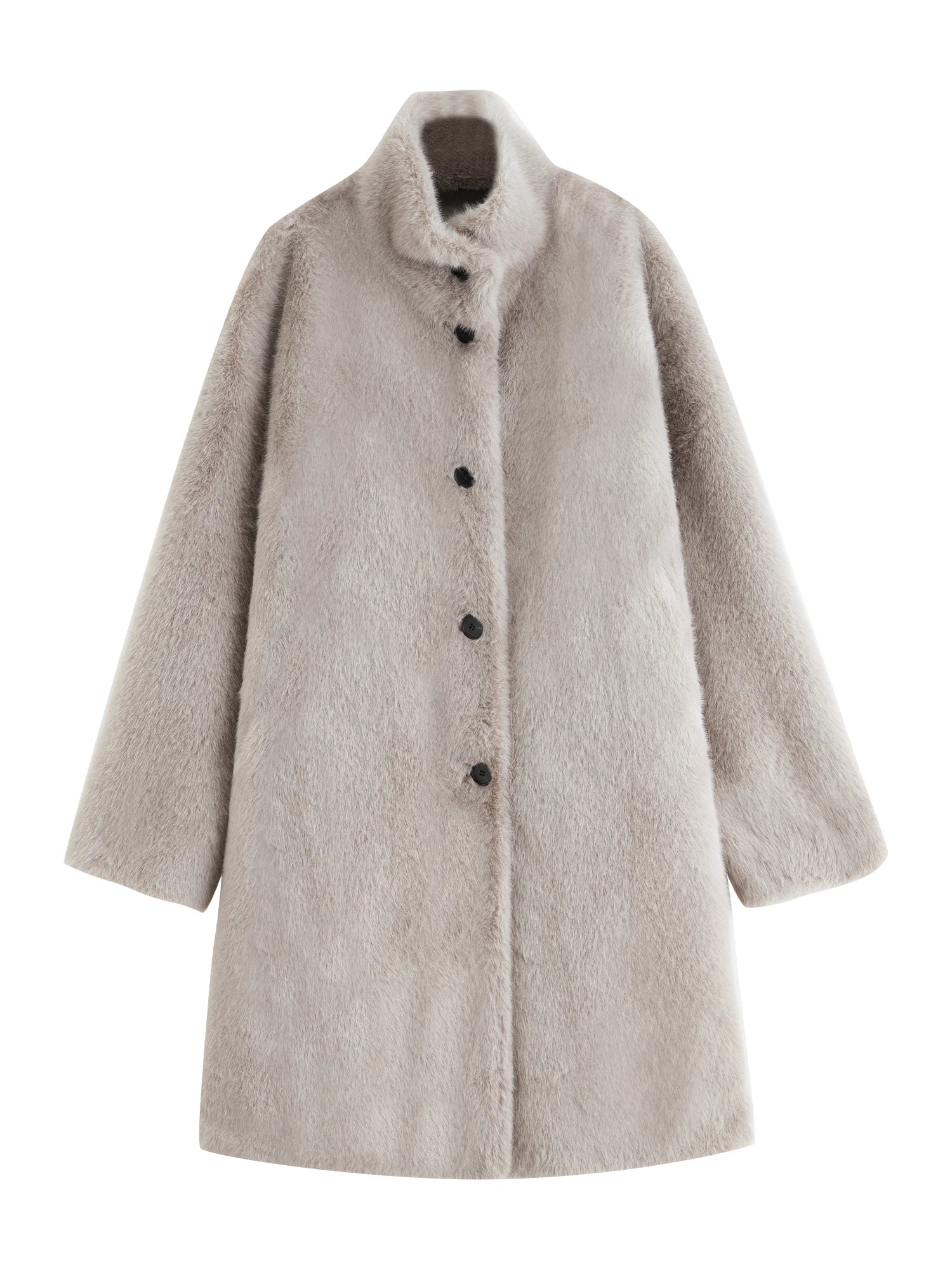 CAPPOTTO IN ECOPELLICCIA