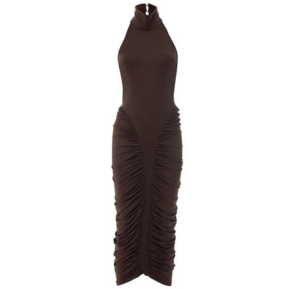 VESTITO DRAPPEGGIATO ELEGANTE