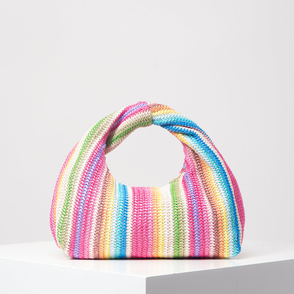 BORSA A MANO MULTICOLOR