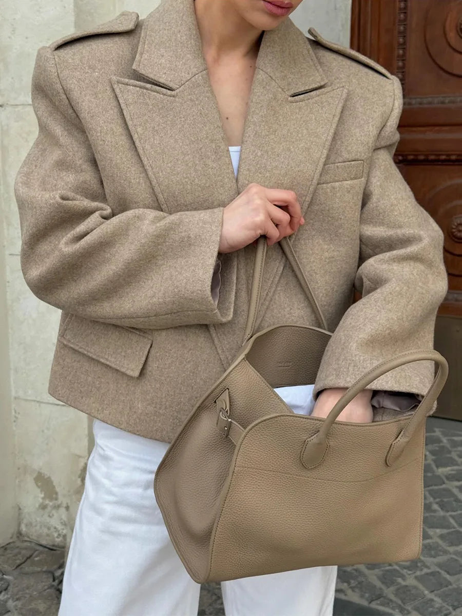 GIACCA CORTA IN PANNO