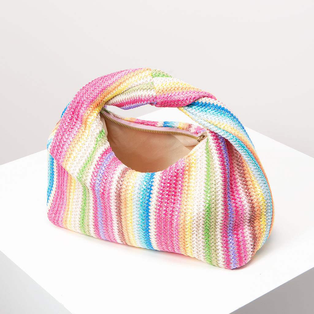 BORSA A MANO MULTICOLOR