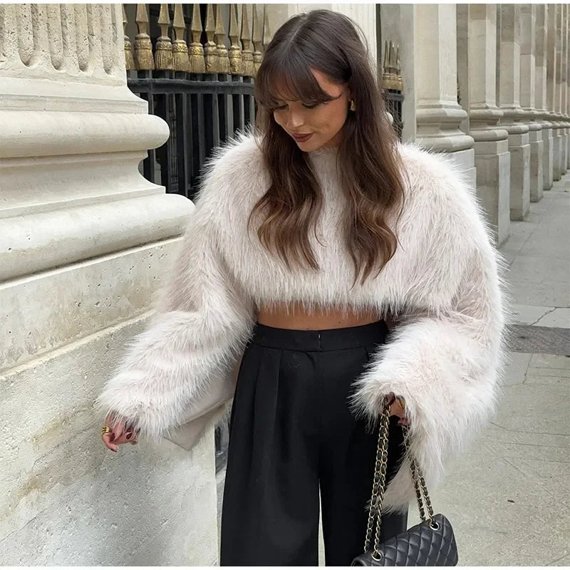 MANTELLA IN ECOPELLICCIA