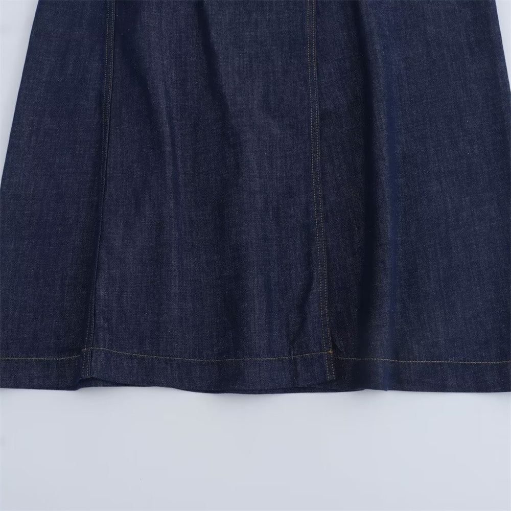 GONNA LUNGA IN DENIM