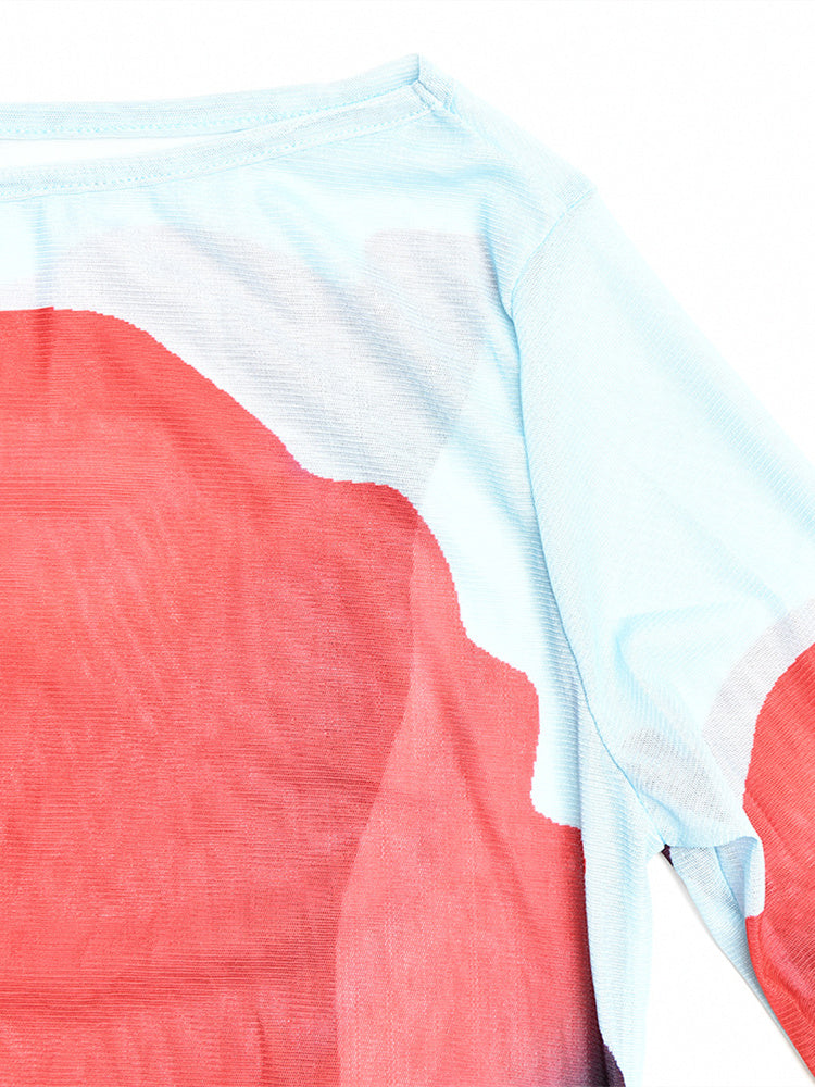 VESTITO TULLE FLOREALE