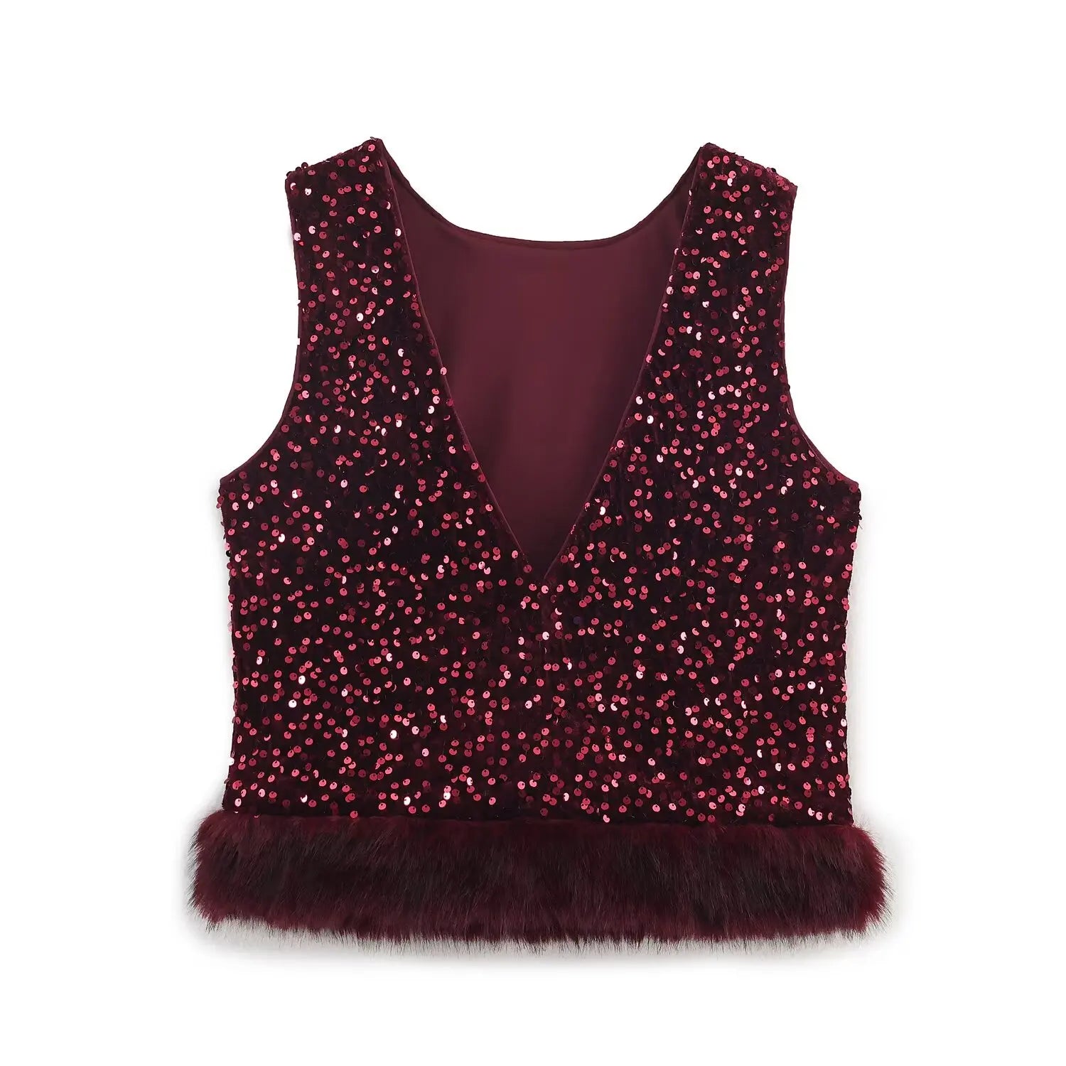 TOP PAILLETTES