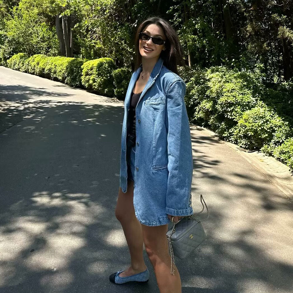 BLAZER IN DENIM