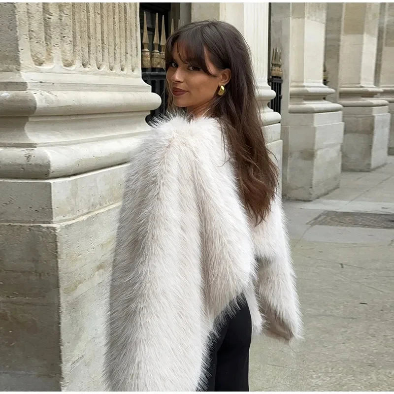 MANTELLA IN ECOPELLICCIA